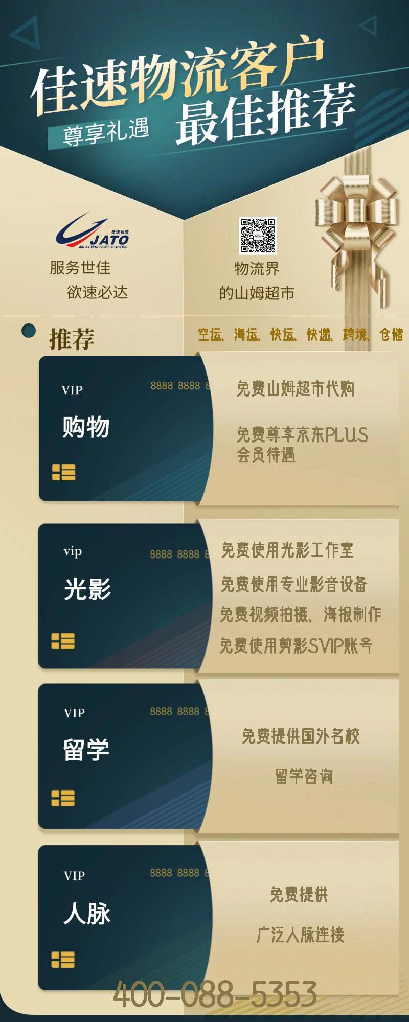 佳速物流客戶尊享禮遇推薦