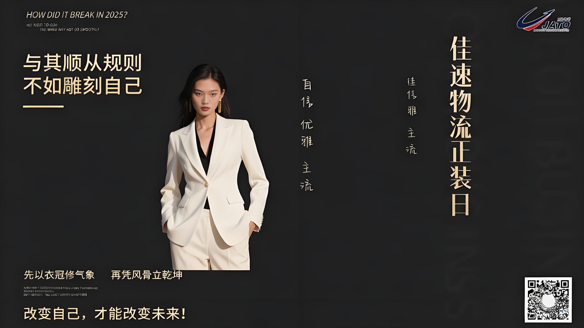 佳速物流“正裝日”即將啟幕：自信優(yōu)雅，擁抱主流